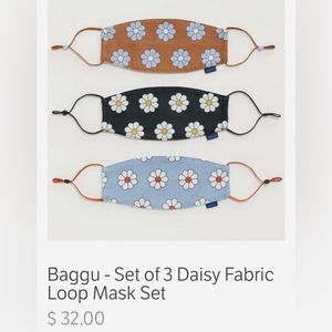Baggu cotton face masks